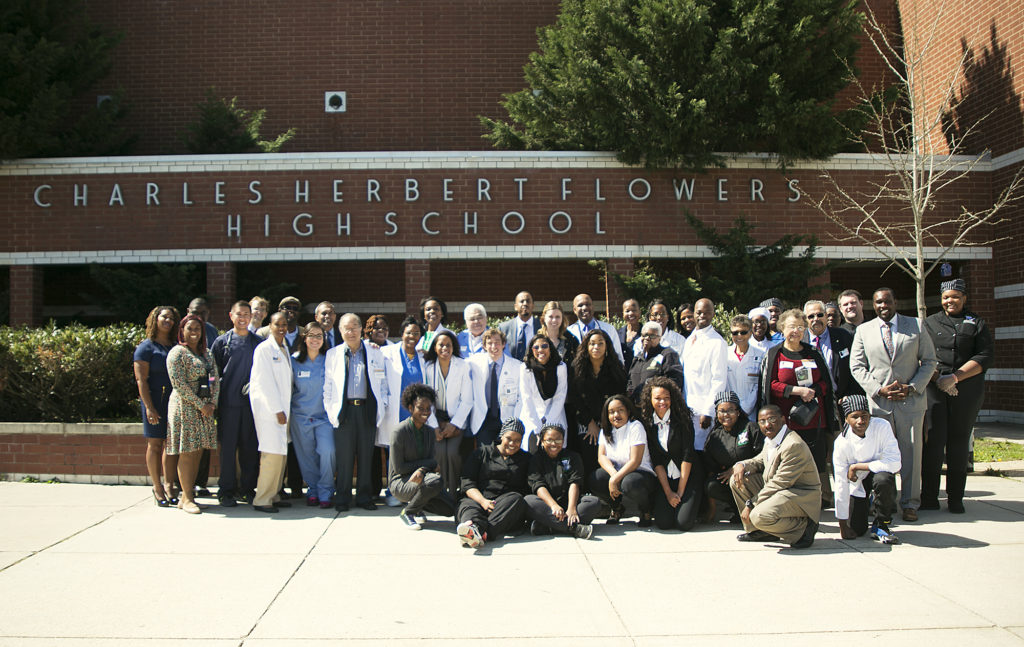 MIM Partners With The AMADoctors Back To School At Charles Herbert